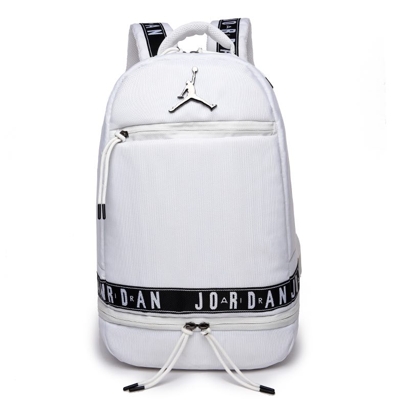 2019 Air Jordan 11 Backpack White Black Jumpman